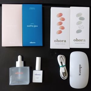 Ohora semi cured gel polish stickers